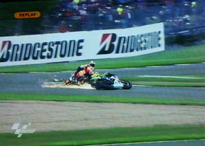 La caduta di Rossi 