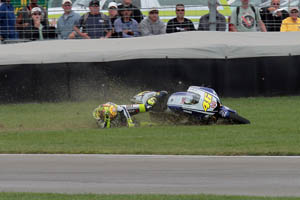 La caduta di Rossi 