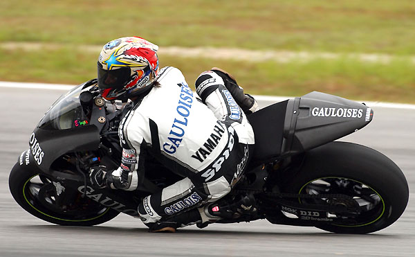 Test Yamaha a Sepang
